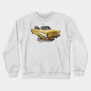 1957 Chevrolet 210 2 Door Sedan Crewneck Sweatshirt